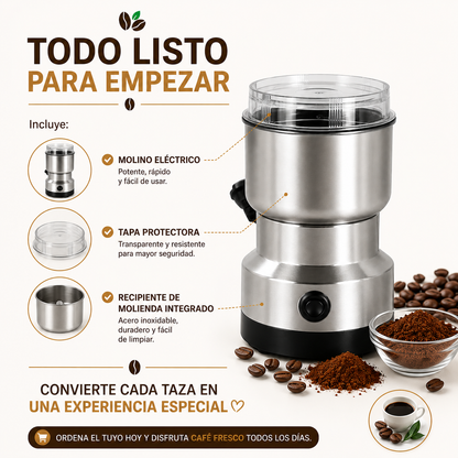 PureGrind™ – Café recién molido, perfectamente molido | Muele tus alimentos favoritos en segundos