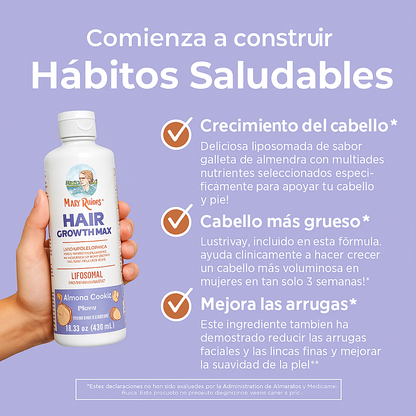 Mary Ruth® Crecimiento Máximo del cabello