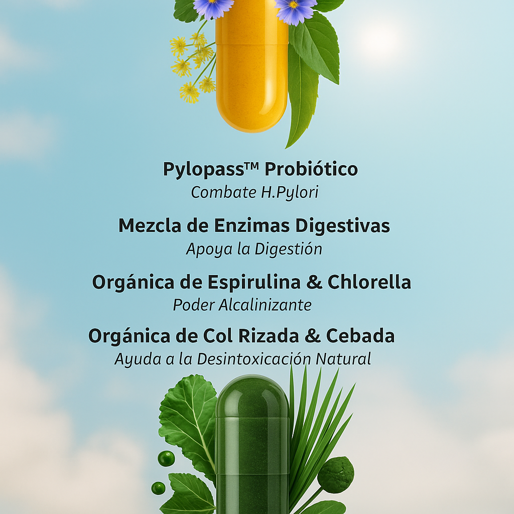 Combo Esencia Verde | Detox Natural con Spirulina & Chlorella