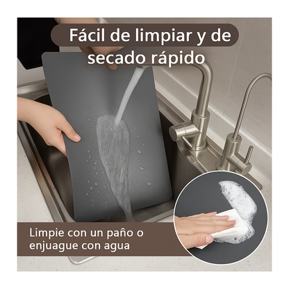 DryMat™ Tapete de Secado Rápido para Cocina – Absorbe Gotas y Mantiene tus Superficies Secas
