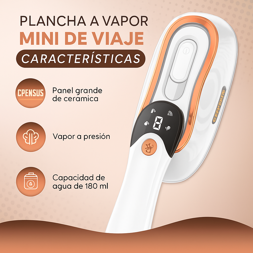 Vaporizador de ropa portátil v2.0