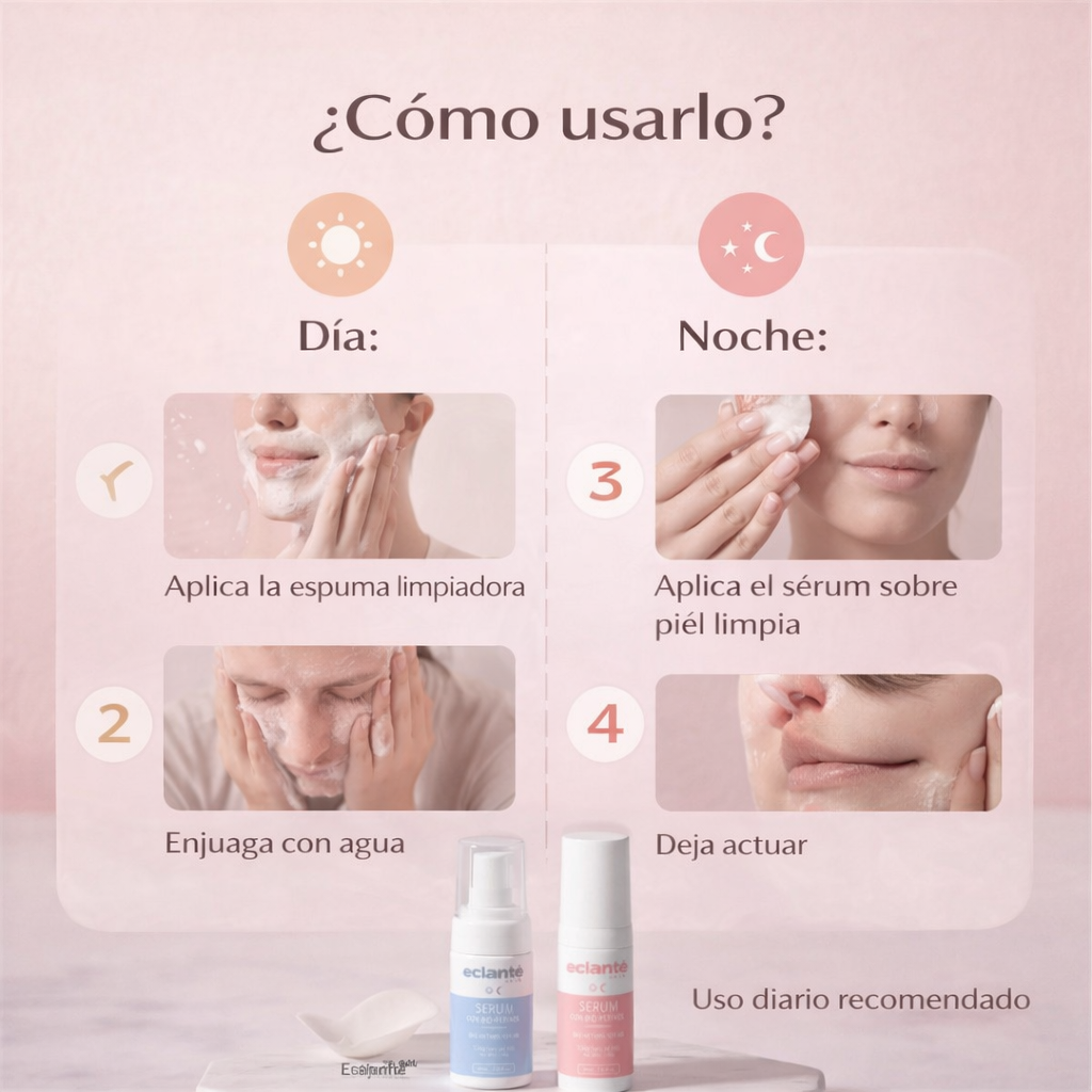Kit Piel Limpia & Renovada – Retinol + Espuma Limpiadora Ácido Salicílico.