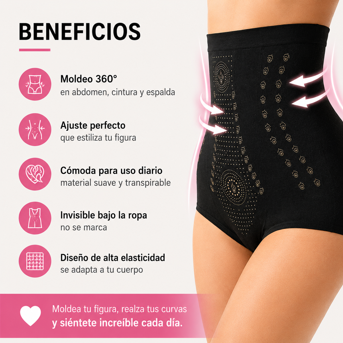 IONEX FIT™ Moldea Tu Figura con Comodidad y Luce una Silueta Más Definida Todos los Días