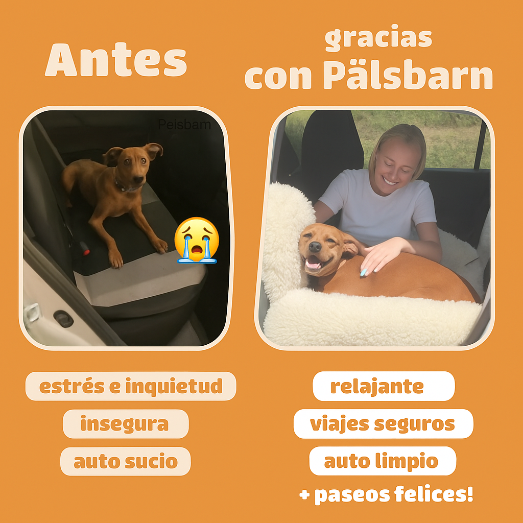 Cama protectora para el coche Fur Baby