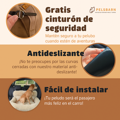 Cama protectora para el coche Fur Baby
