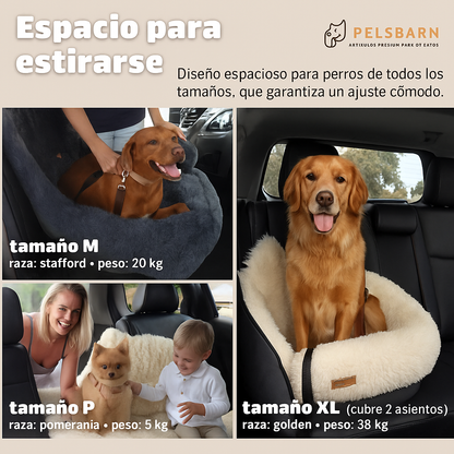 Cama protectora para el coche Fur Baby