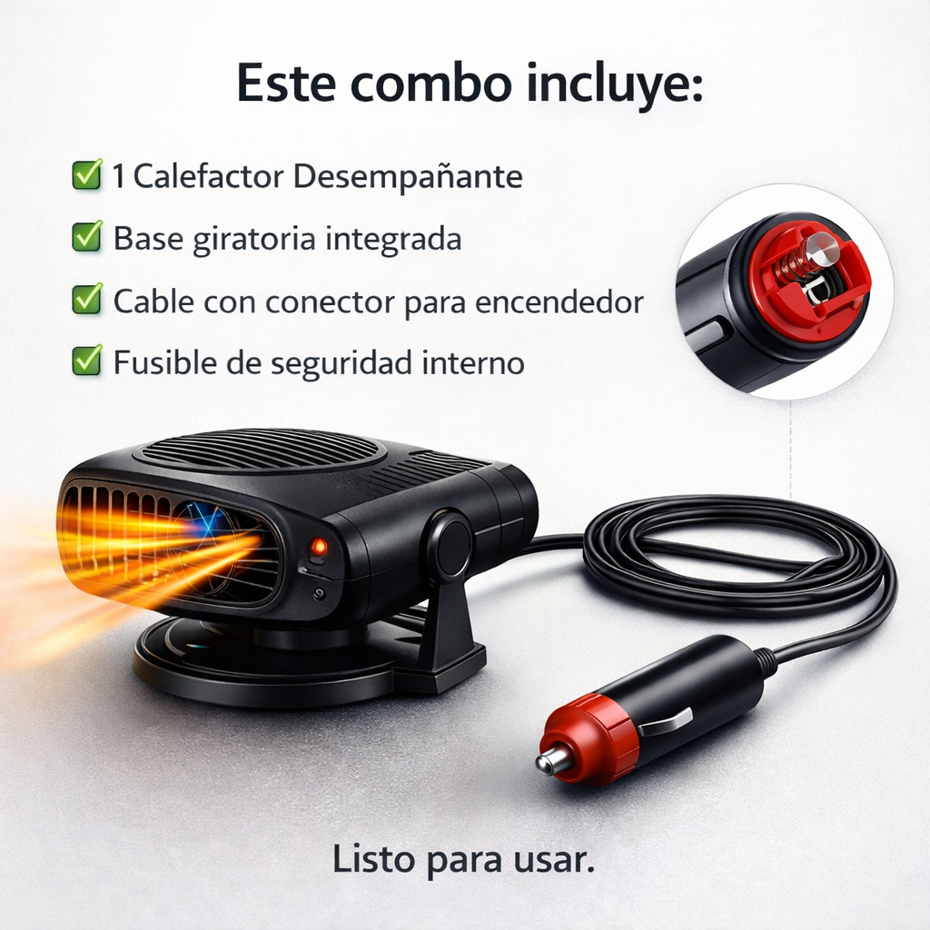 ProHeat™ 🔥 Calefactor Desempañante para Auto