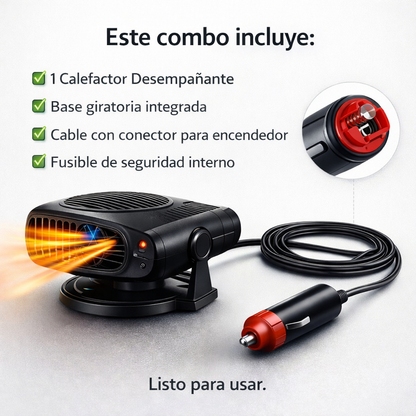 ProHeat™ 🔥 Calefactor Desempañante para Auto