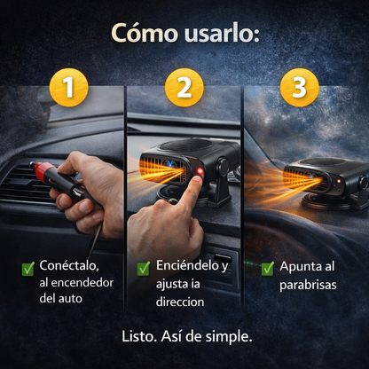 ProHeat™ 🔥 Calefactor Desempañante para Auto