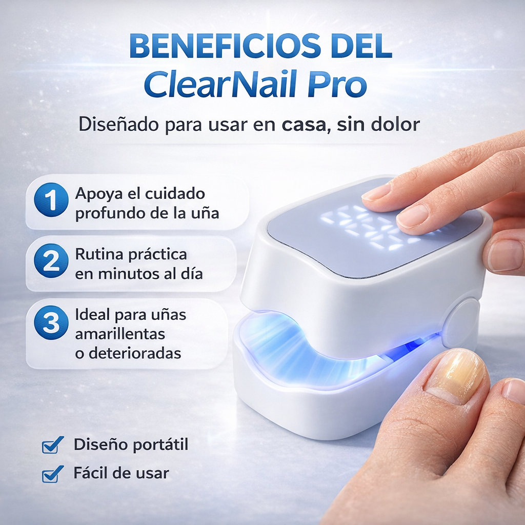 Nail Pro® Dispositivo láser para tratamiento de hongos en las uñas