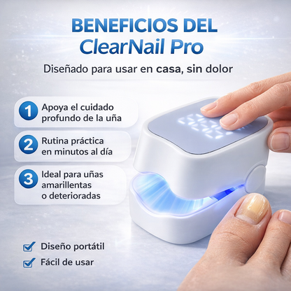 Nail Pro® Dispositivo láser para tratamiento de hongos en las uñas