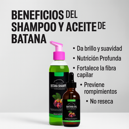 Batana Growth Kit – Fortalece, Nutre y Transforma la Apariencia de Tu Cabello