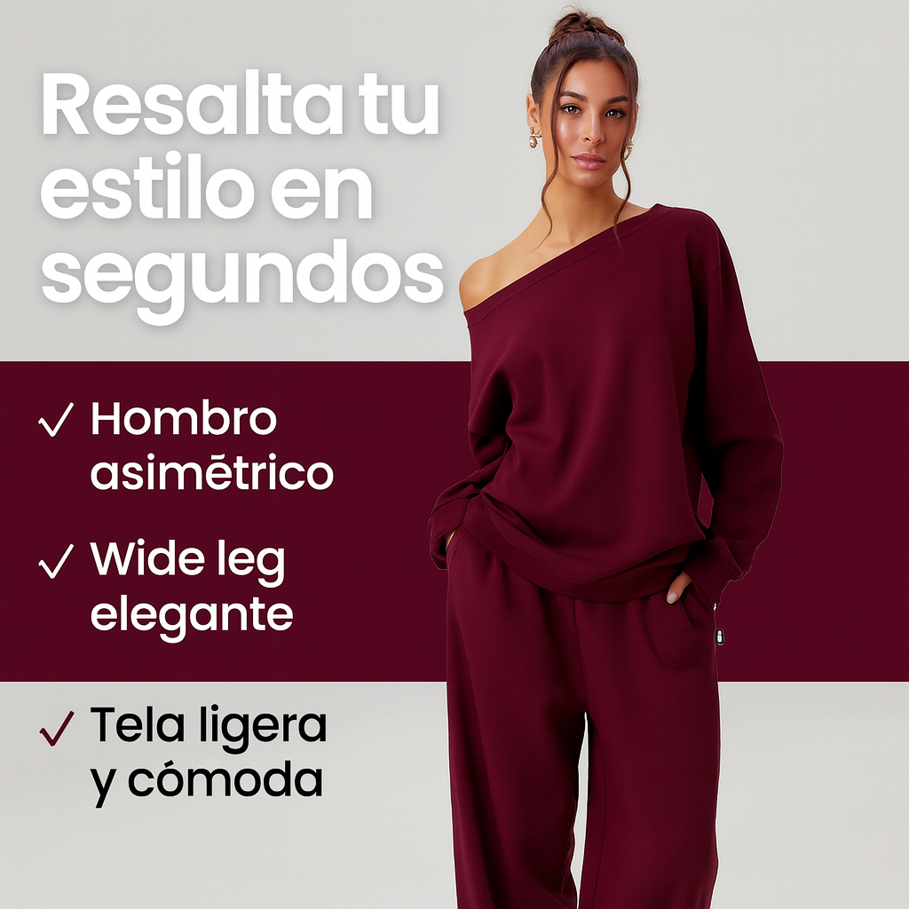Conjunto Relax- Estilo, comodidad y un look impecable en segundos