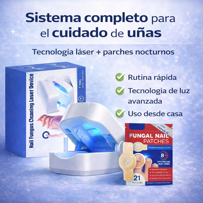 NailCare KIT - Sistema Láser para el Cuidado de Uñas + Parches Nocturnos GRATIS