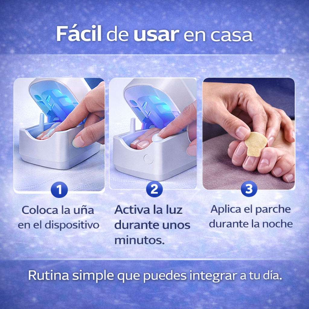 NailCare KIT - Sistema Láser para el Cuidado de Uñas + Parches Nocturnos GRATIS