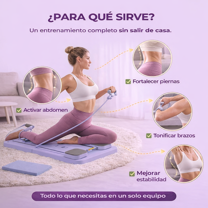 Tabla multifuncional para hacer ejercicio pilates