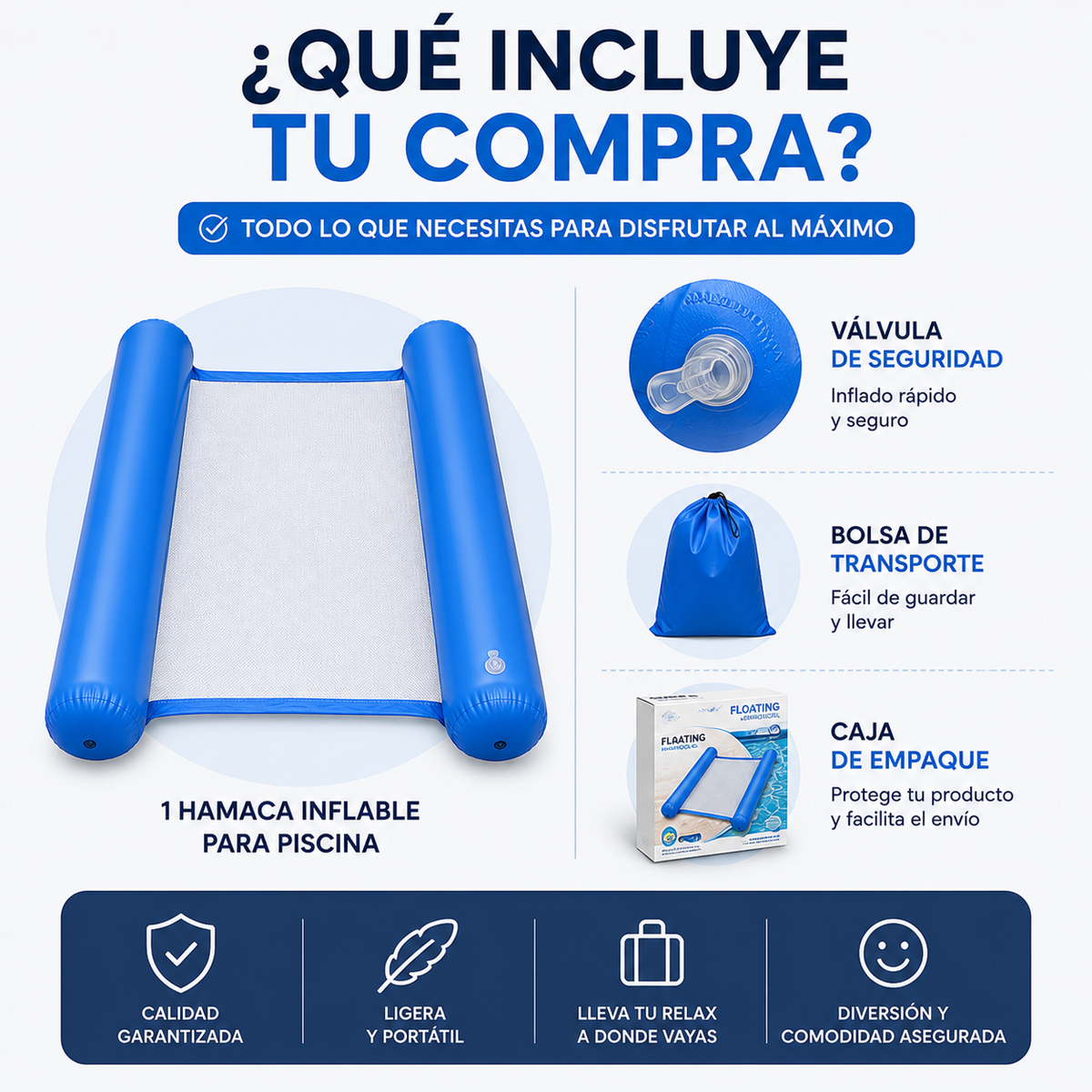 POOLY™ 🌊 Convierte Cualquier Piscina en Tu Lugar Favorito para Relajarte
