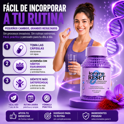Lemme™ Glp 1 Daily - Menos antojos. Más control.