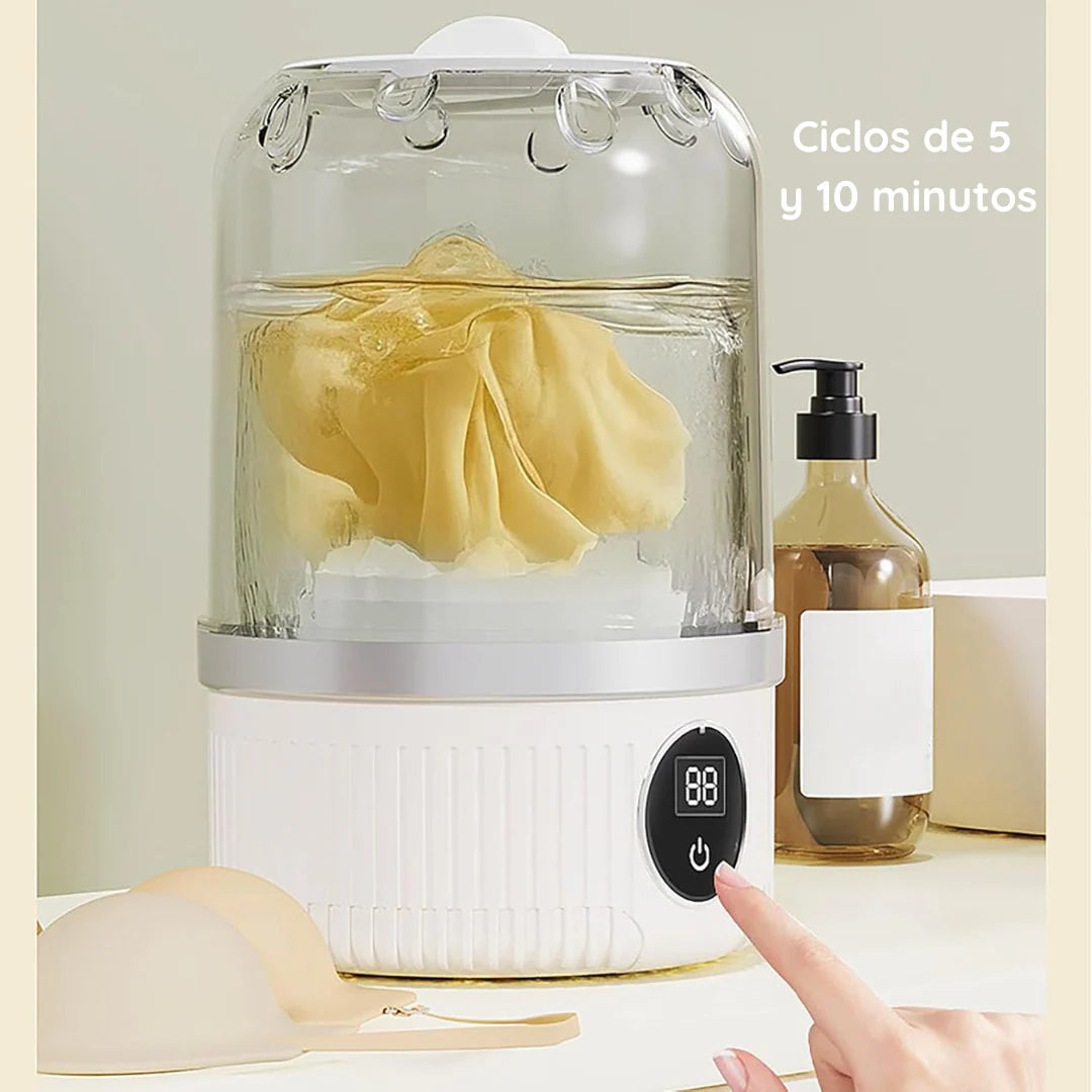 Glintwasher™ La Mini Lavadora Portátil que Revoluciona tu Rutina de Higiene Personal