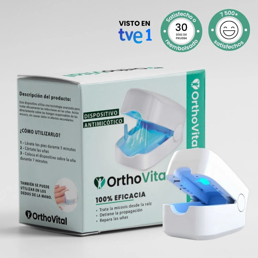 OrthoVital® Solución triple acción —combate, cura y refuerza— para tus uñas