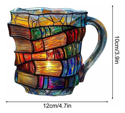 Taza Libro™ – Arte en vidrio para tus momentos favoritos