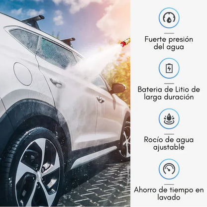 SuperWash® - HIDROLAVADORA PROFESIONAL INALAMBRICA DE ALTA PRESION