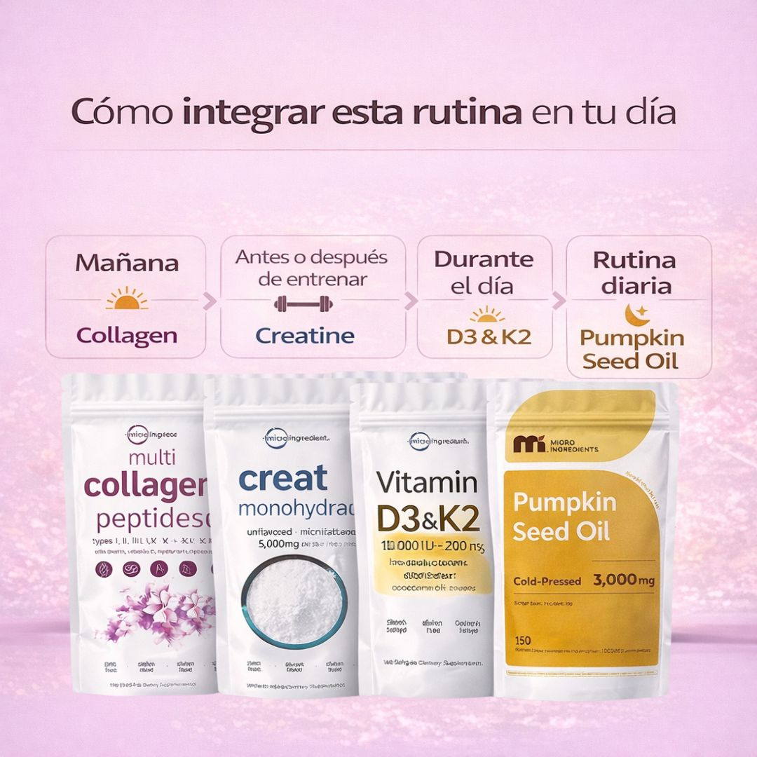 Combo micro ingredients - Rutina Completa de Bienestar 4 en 1