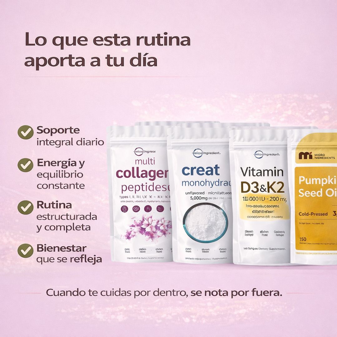 Combo micro ingredients - Rutina Completa de Bienestar 4 en 1