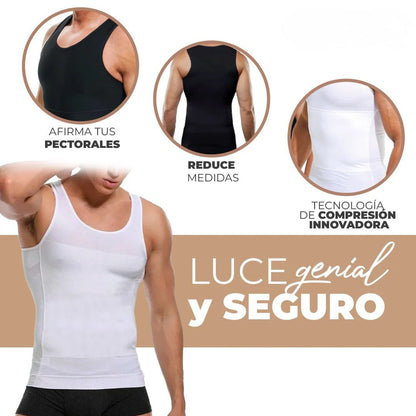 Camisilla de Compresión para Hombre – Look Más Ordenado Bajo Tu Ropa