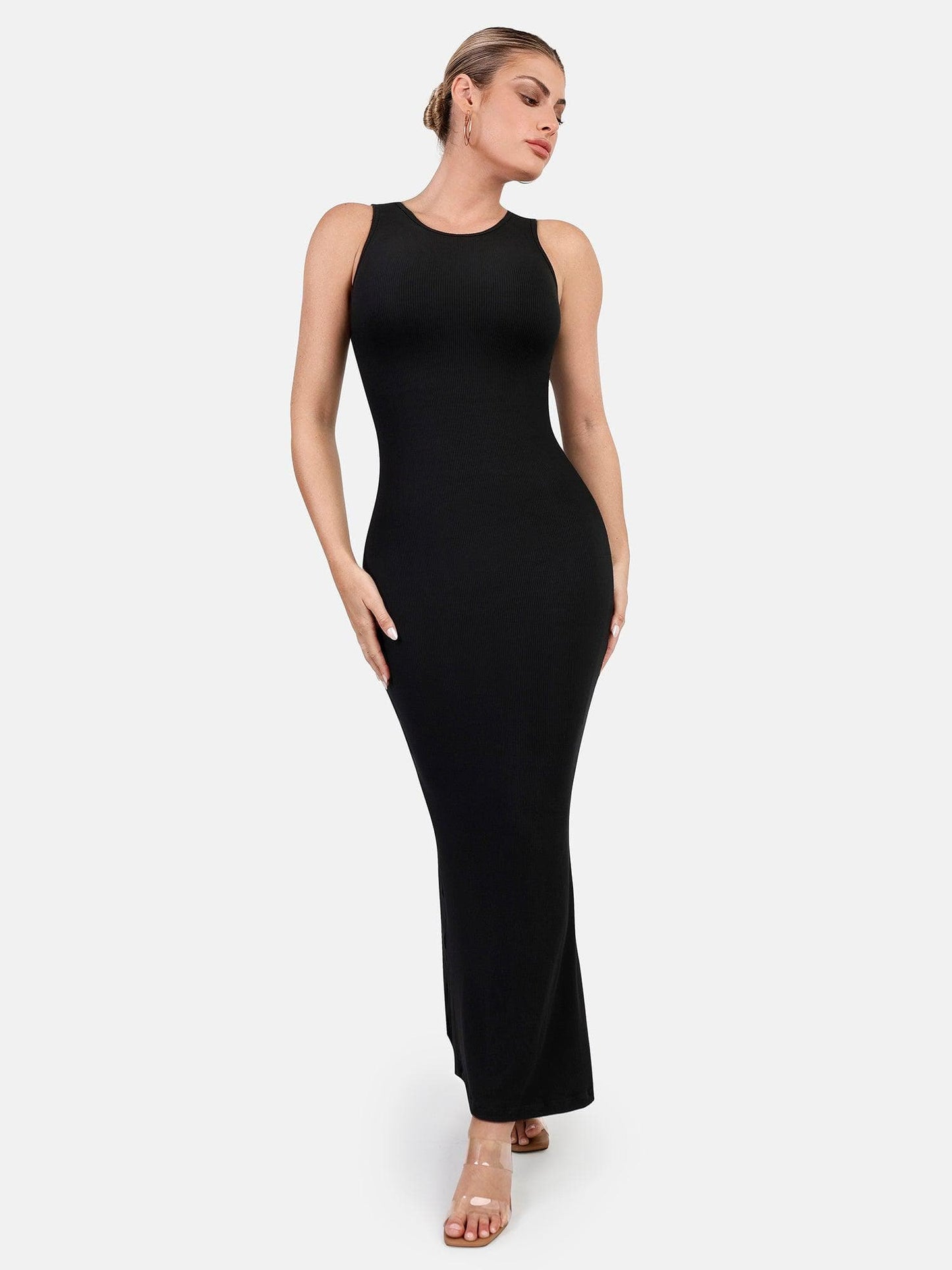 Popilush® Vestido Moldeador Con Faja Incorporada.