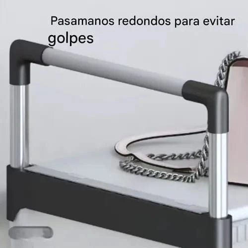 Zapatero con Tapa de 6 Niveles – Ordena tus zapatos y tu espacio en minutos