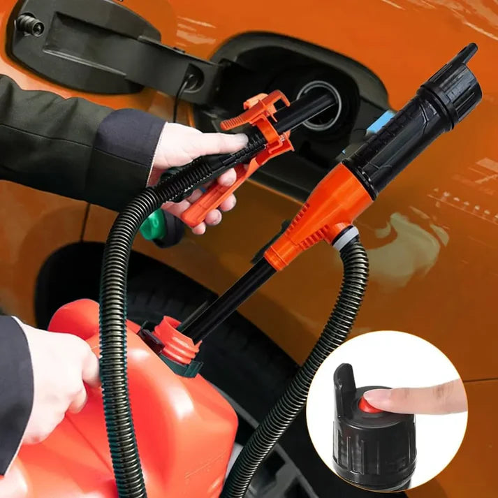 Bomba de Transferencia Portátil – Pasa Combustible y Agua en Segundos, sin Esfuerzo.