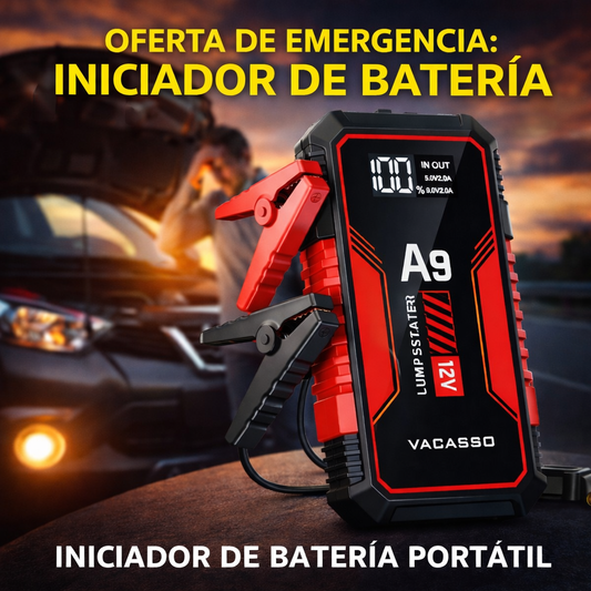 ChargerPro™ - Iniciador de Batería Con 12.000 mAh