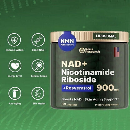 Suplemento liposomal NAD | Energía celular y bienestar desde adentro |
