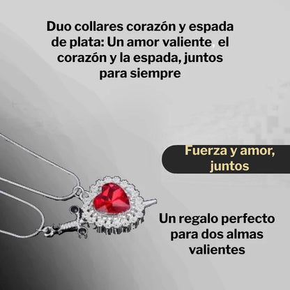 Collar Espada & Corazón - Un regalo con significado que se siente desde el primer momento