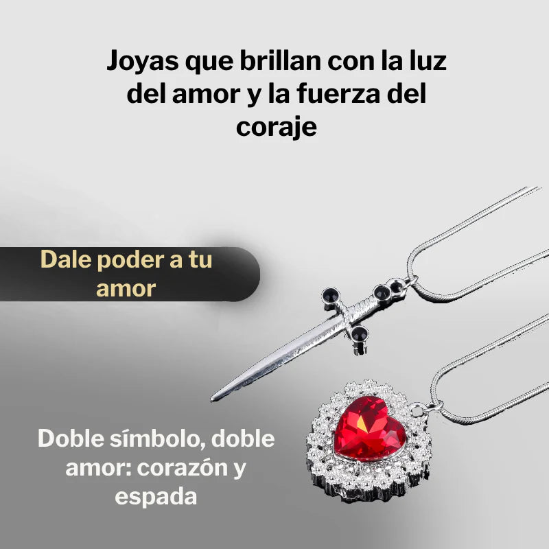 Collar Espada & Corazón - Un regalo con significado que se siente desde el primer momento