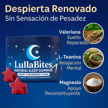 LullaBites™ Convierte tus noches en descanso real ✨